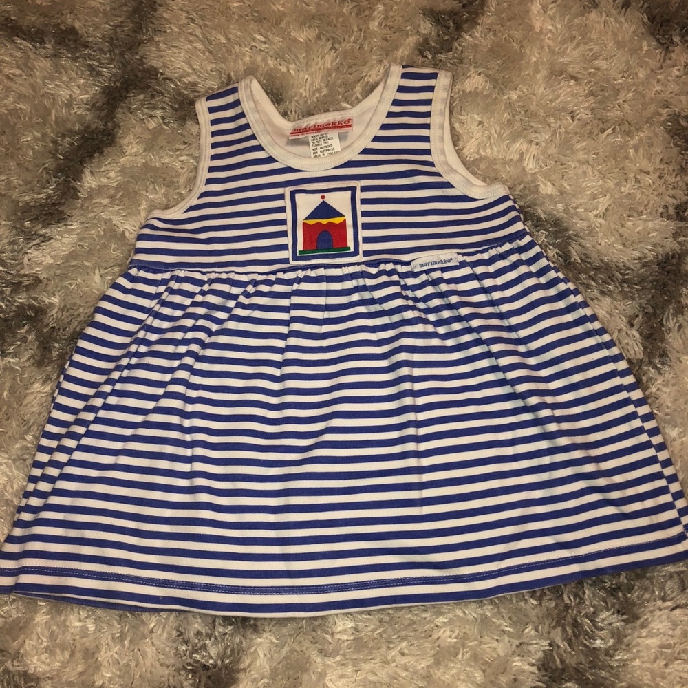 Marimekko striped dress!